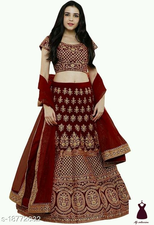 Heavy lehnga uploaded by My collection on 7/15/2021