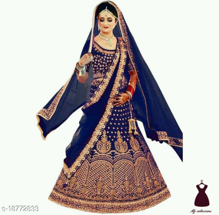 Heavy lehnga uploaded by business on 7/15/2021
