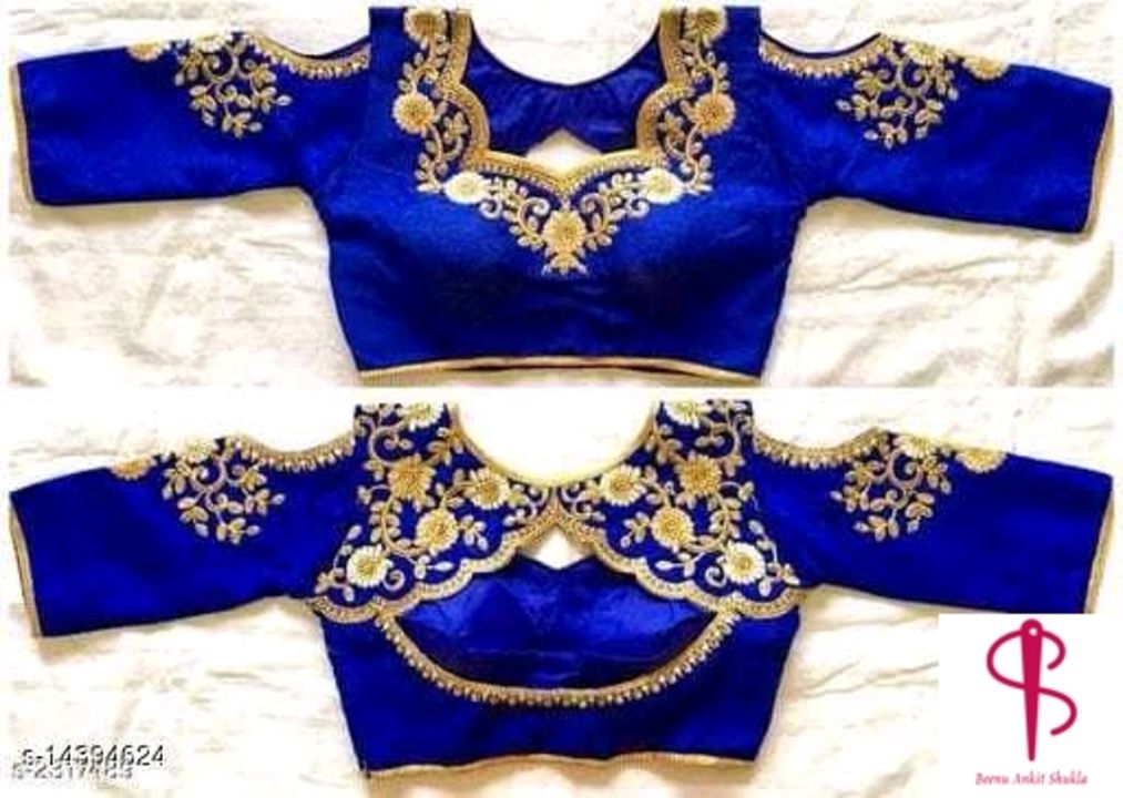 Post image I want 2 Pieces of Same blouse
.
Below is the sample image of what I want.
