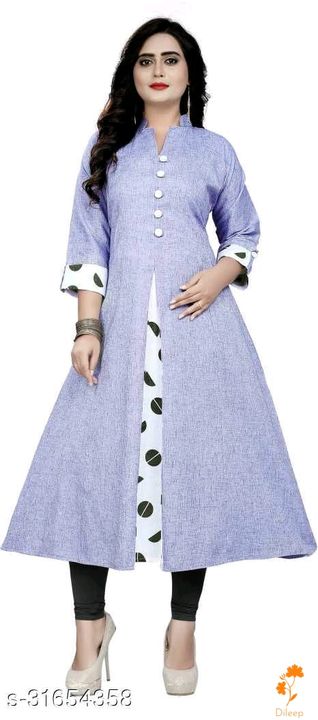 Alisha Attractive Kurtis

Fabric: Khadi Cotton
Sleeve Length: Three-Quarter Sleeves
Pattern: Solid
C uploaded by business on 7/15/2021