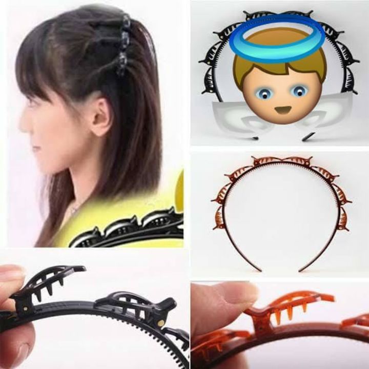 SET OF Six CLIP HAIR Band uploaded by Wholesale bazar on 7/15/2021