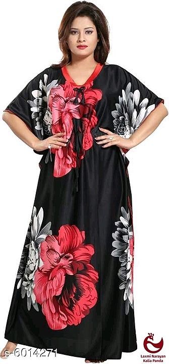Aradhya Adorable Women Nightsuits & Nightdresses

Fabric: Satin
 Sleeve Length: Short Sleeves
 Patte uploaded by Kalia panda on 8/22/2020