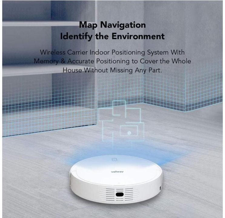 Velway Smart Robotic Vacuum Cleaner Wet & Dry with 3200mah Battery WiFi Connected Voice Commands-V8S uploaded by ILIFE RETAIL PRIVATE LIMITED on 7/15/2021