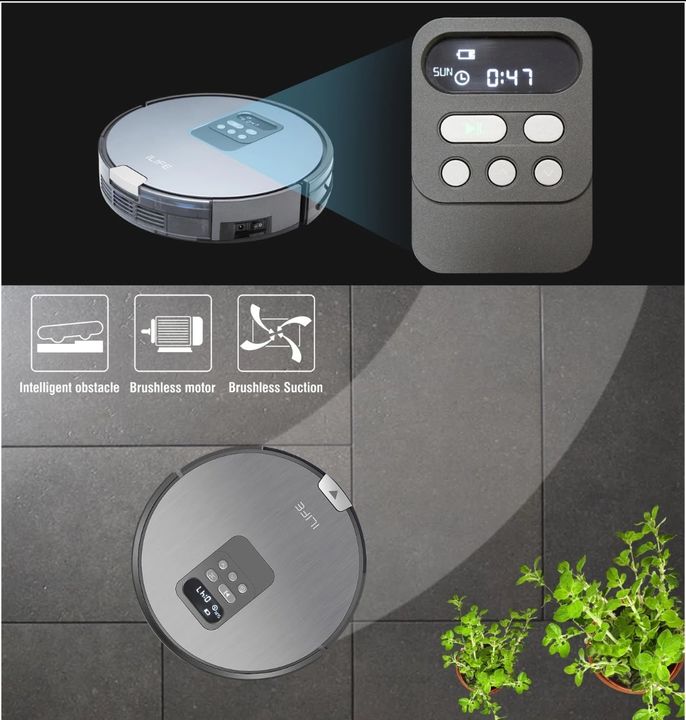 iLife Wet & Dry Smart Robotic Vacuum Cleaner with Infrared High Suction with Digital Display - X750 uploaded by ILIFE RETAIL PRIVATE LIMITED on 7/15/2021
