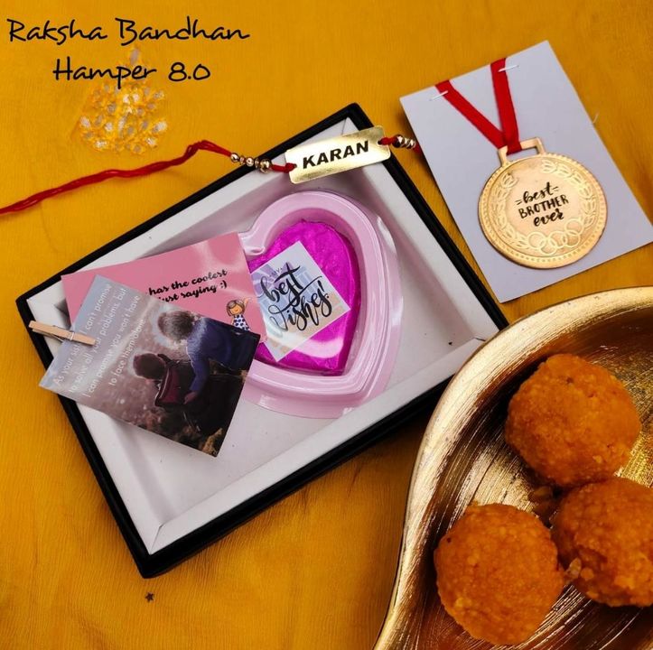 Post image I want 3 Pieces of Rakhi Hampers.
Below is the sample image of what I want.