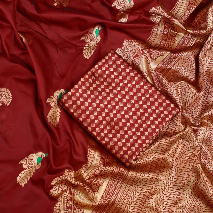 Post image Hello.....good morning to all 
New collection of sarees On request Price and details