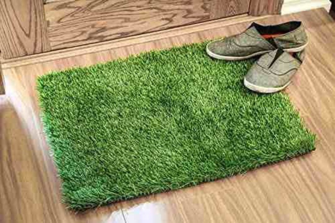 Articificial grass mat uploaded by Rvm handloom on 7/16/2021