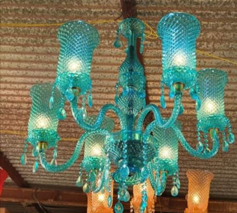 Ak Sky blue Jhumar uploaded by Ak Lighting and handicrafts on 7/16/2021