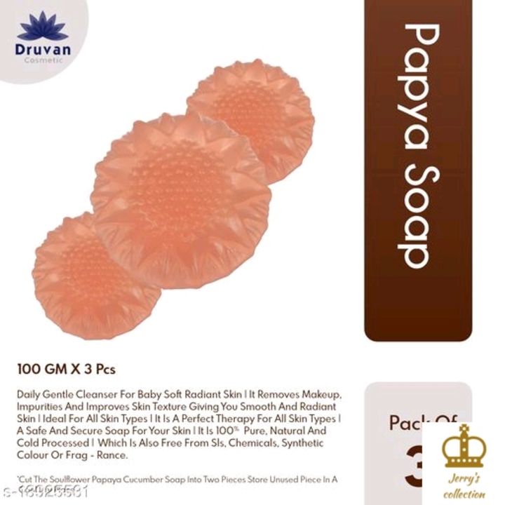 Product image of Papaya soap, price: Rs. 399, ID: papaya-soap-56d921ee