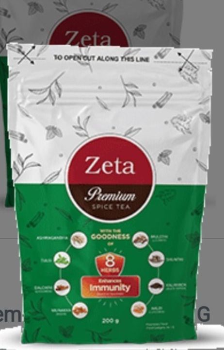 Post image Zeta spice tea at rs 250 with 200 gms pack.Spices Recommended made by the ministry of ayush