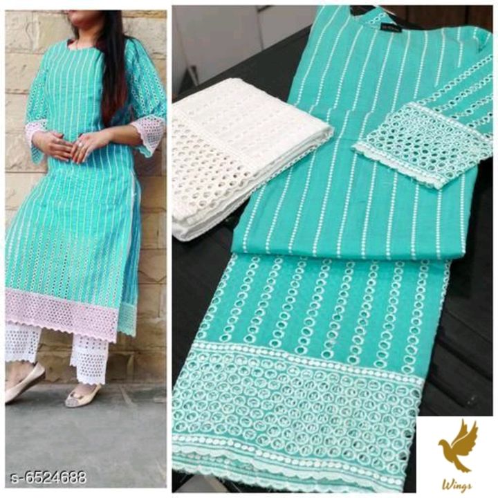 Kurti with bottom wear  uploaded by business on 7/16/2021