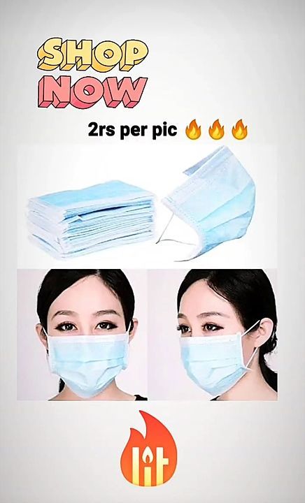 Post image 3 ply mask