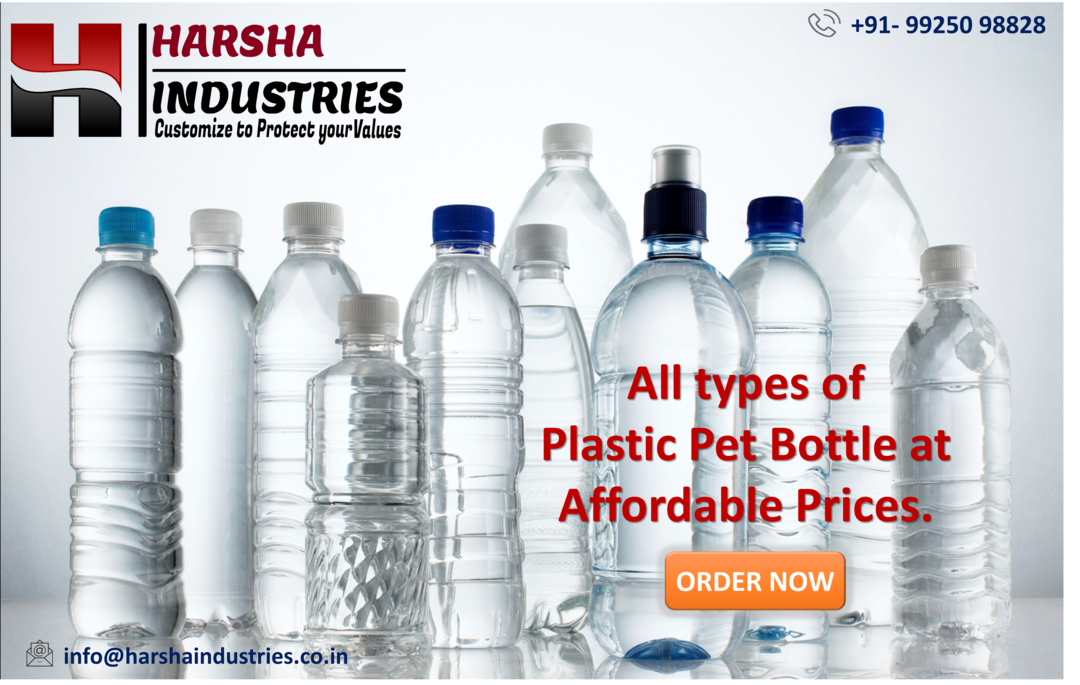 Plastic pet bottles uploaded by HARSHA INDUSTRIES on 7/16/2021