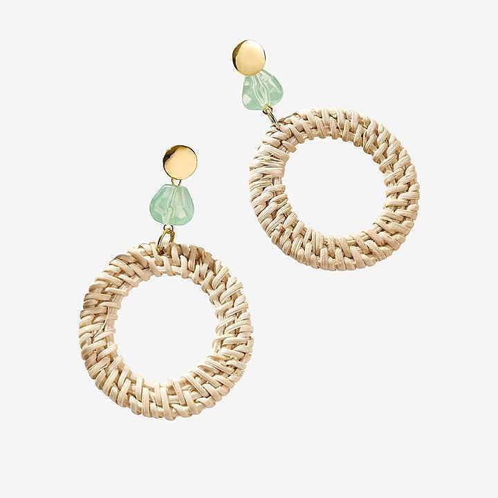 Breeze Straw Earrings uploaded by Fashion beauty and health care on 8/22/2020