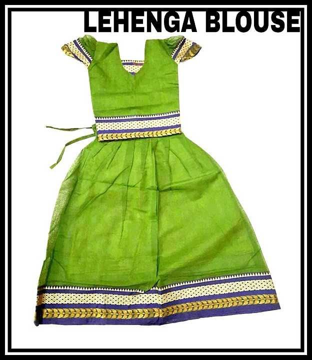 KIDS LEHENGA BLOUSES IN PURE COTTON  uploaded by S N GARMENTS on 8/22/2020