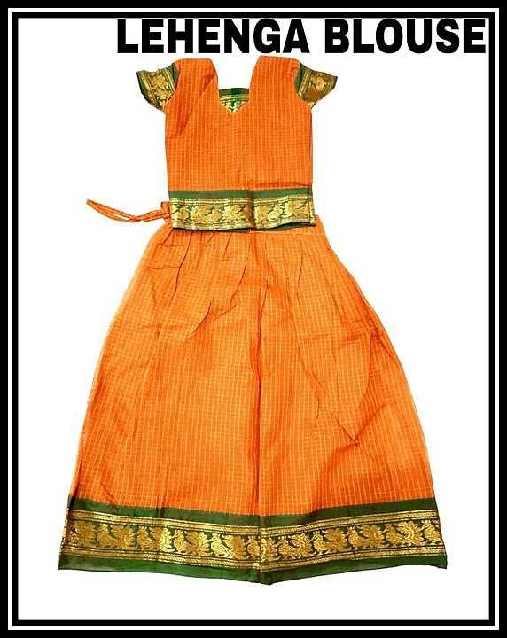 KIDS LEHENGA BLOUSES IN PURE COTTON  uploaded by S N GARMENTS on 8/22/2020
