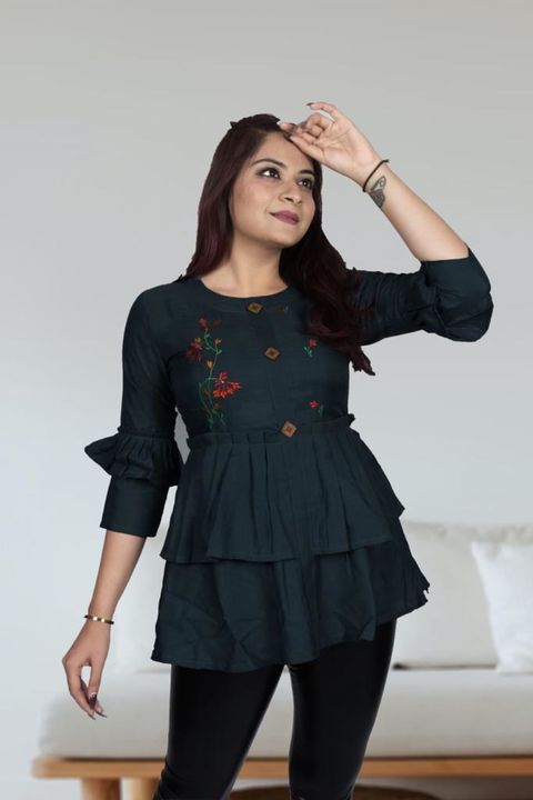 New lunching sathiya ceation presentig women's stylist Top....                                  uploaded by business on 7/17/2021