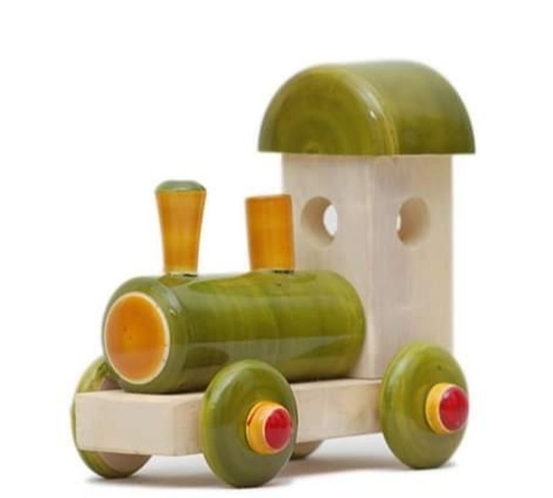 Wooden engine uploaded by AA toys and handicare on 8/23/2020