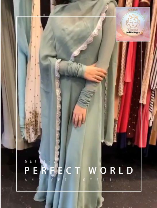 Gawn set uploaded by Riwaaj Fashion Blogger on 7/17/2021