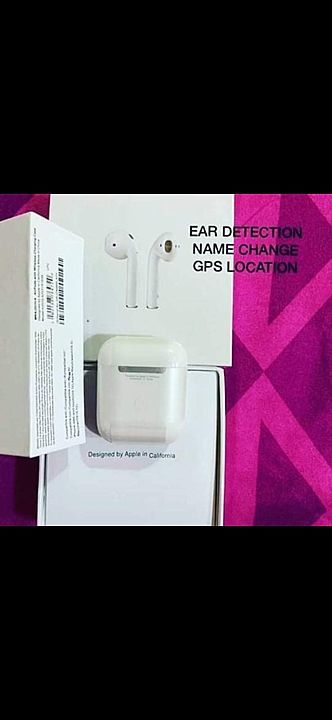 airpods 2 genuine copy uploaded by business on 8/23/2020