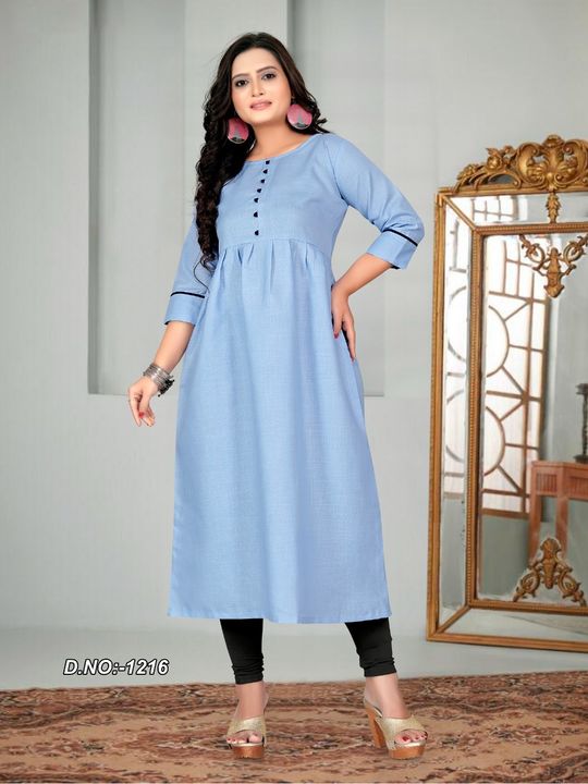 Trend Woman Cotton Kurti uploaded by business on 7/17/2021