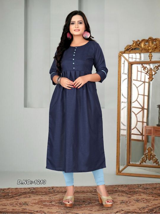 Trend Woman Cotton Kurti uploaded by Kamlesh Kumbhani on 7/17/2021