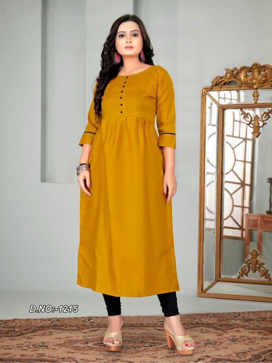 Trend Woman Cotton Kurti uploaded by Kamlesh Kumbhani on 7/17/2021
