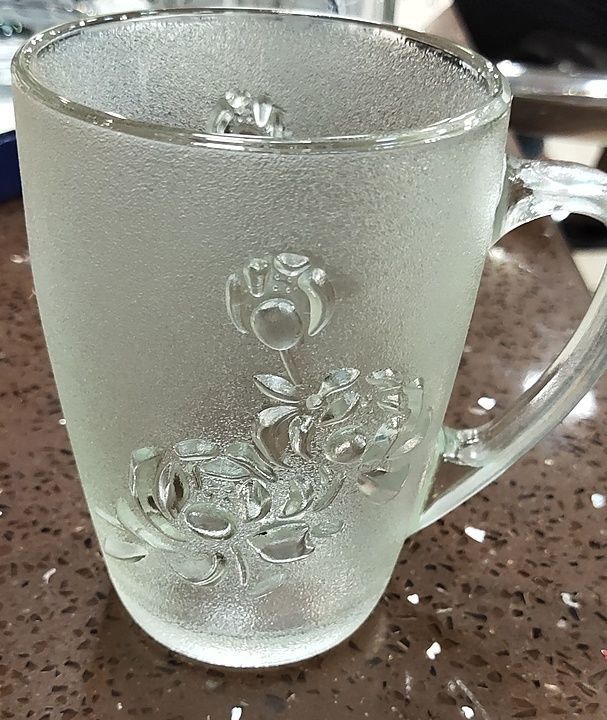 Frosted beer mugs set of 6 uploaded by business on 8/23/2020