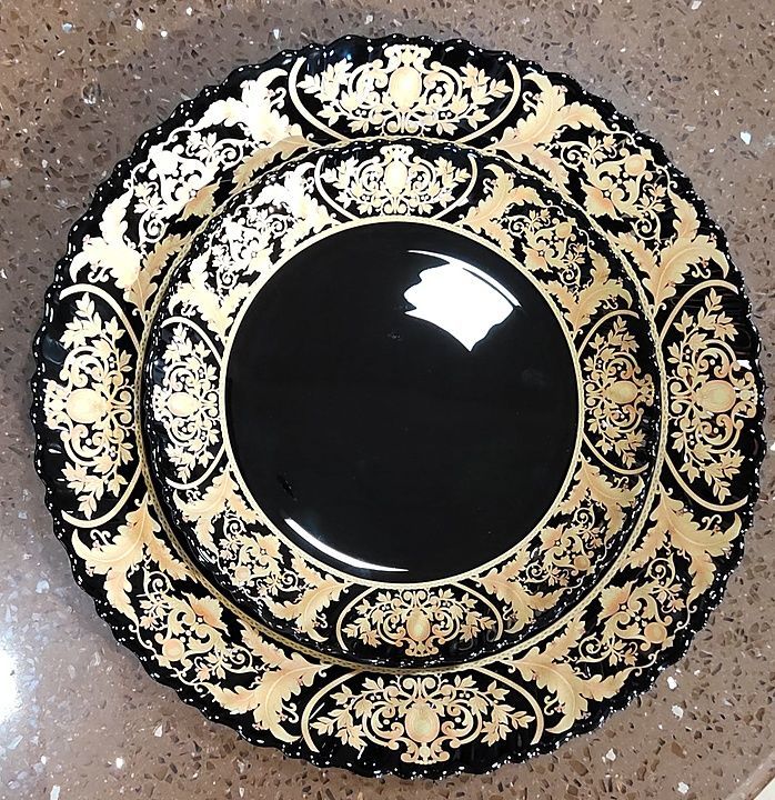 Black dinnerset uploaded by business on 8/23/2020