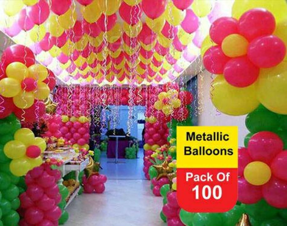 Post image Pack of 100pcs colourful metallic balloons399/- only free shipping cod acceptedOrder book on my whatsapp 8130901976Join my group for new collection 👇👇https://chat.whatsapp.com/DPvwmuXKurMH11kZRUJ9Us