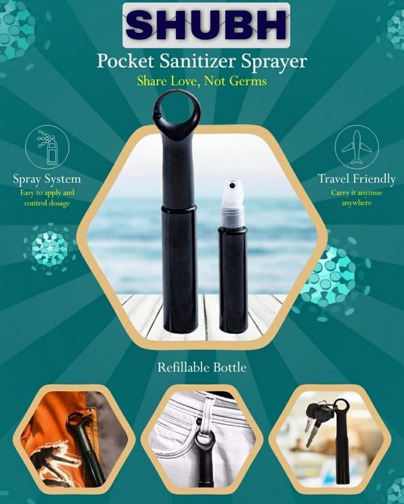 Sanitizer bottle uploaded by Sugandh sansaar on 7/17/2021