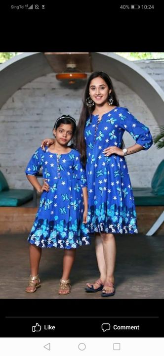 Mom Daughter combo uploaded by Yash Handicrafts on 7/17/2021