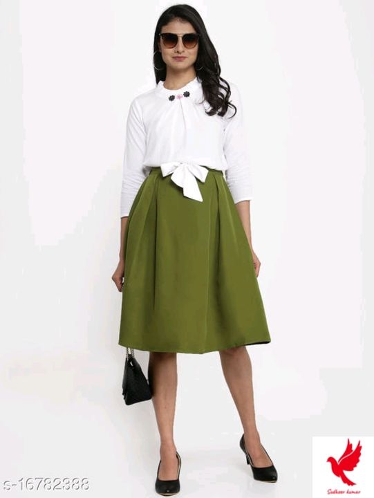FANCYTOP AND SKIRT KHNEE LOG DRESS uploaded by business on 7/17/2021