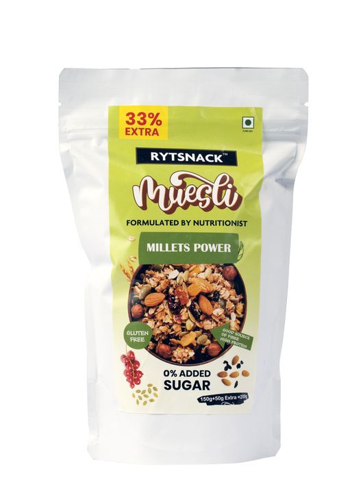 Post image Wake up to a healthy breakfast made with the selected millets. Toasted in dates syrup is what makes it special. High in protein &amp; fiber rich ,provides good amount of energy to carry on your work till lunch without any cravings.
Helps weight loss &amp; aids in managing diabetes