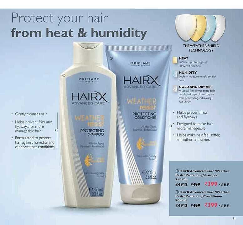 Oriflame  Hairx Shampoo and Conditioner  uploaded by business on 8/23/2020