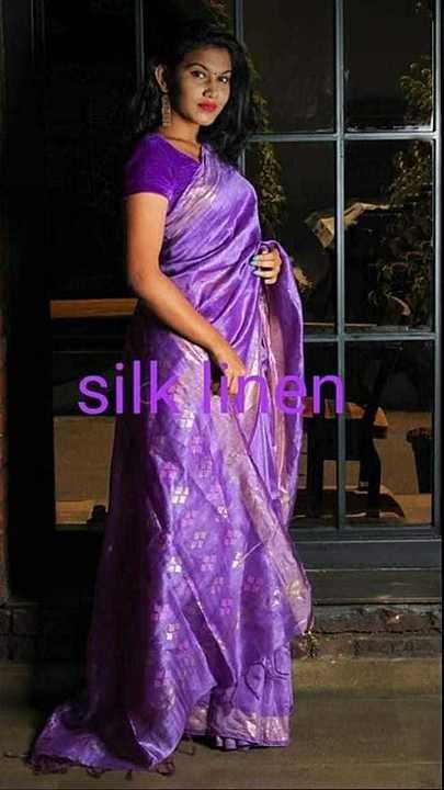 Silk Saree  uploaded by Amaan goldvin handloom on 8/23/2020