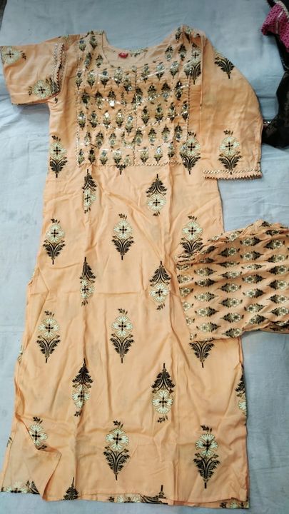 Kurti with pent uploaded by business on 7/17/2021