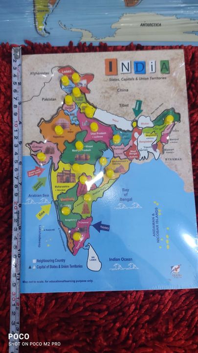 Indian map uploaded by Alok Kumar on 7/17/2021