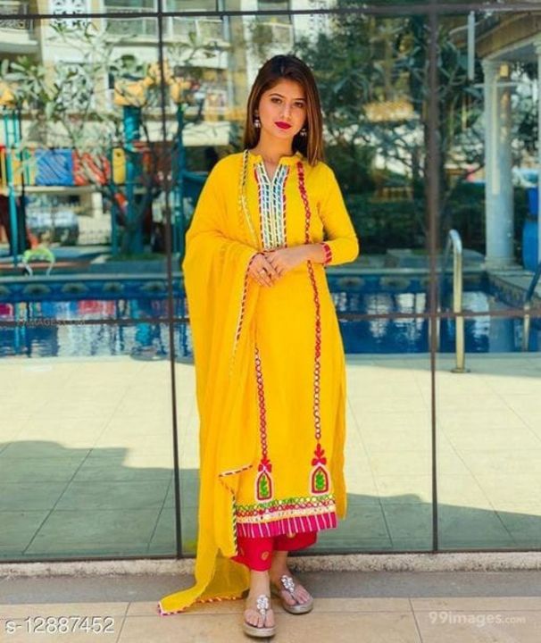 Kurti with pant uploaded by The_indramanjul_fashion on 7/18/2021