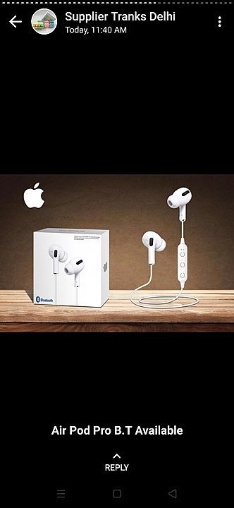 New AIRPOD bluetooth  uploaded by business on 8/23/2020