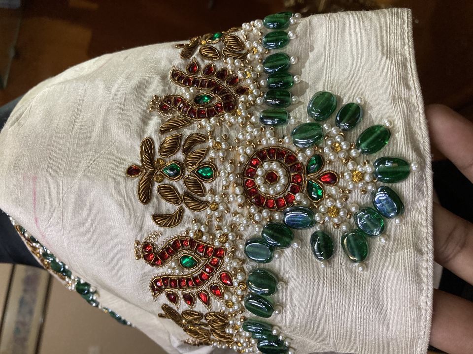 Embroidery blouse uploaded by Ramavitha closet on 7/18/2021