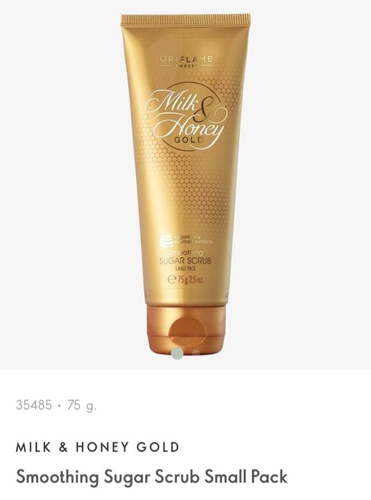 Milk and honey scurb uploaded by International beauty&care products on 7/18/2021
