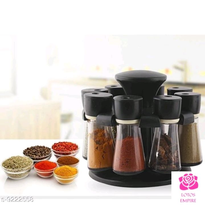 Catalog Name:*Unique Spice Racks*
Material: Plastic
Pack: Pack of 1
length: 14.5 cm
breadth: Variabl uploaded by business on 7/18/2021