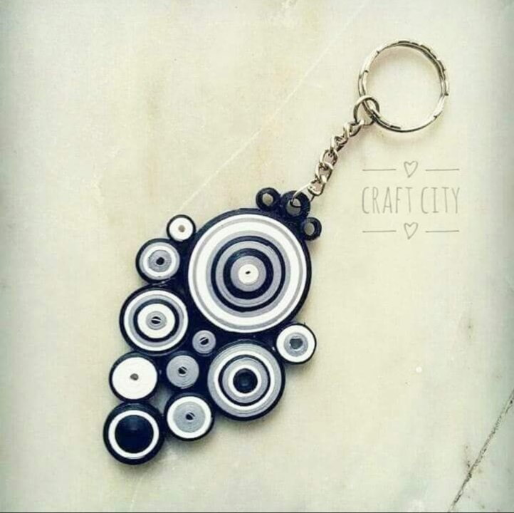 Quilling keychain uploaded by Ritu Mittal on 7/18/2021