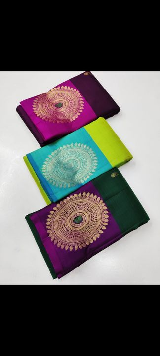 Pure kanchi silk uploaded by Padmavati creations on 7/18/2021