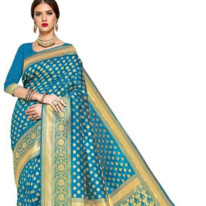 Saree silk uploaded by Fashion hub on 7/18/2021