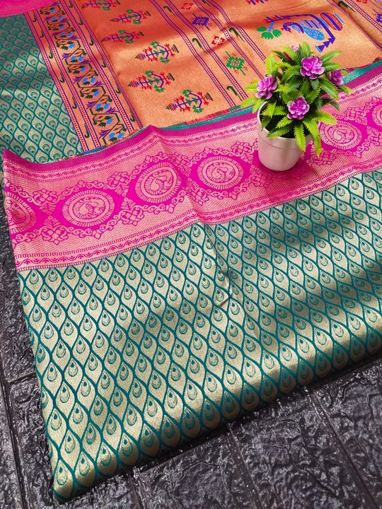 Product uploaded by Pure silk handlum paithani yeola on 7/18/2021