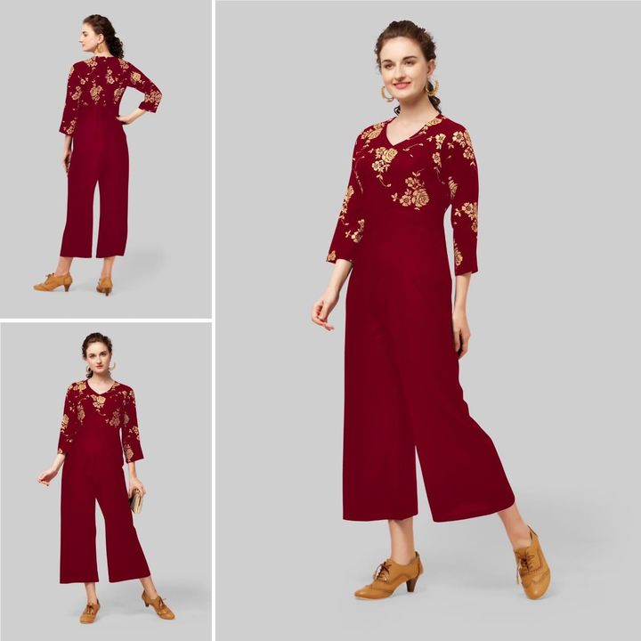 Heavy Rayon Cotton Jumpsuit  uploaded by Yashasvi Textiles on 7/18/2021
