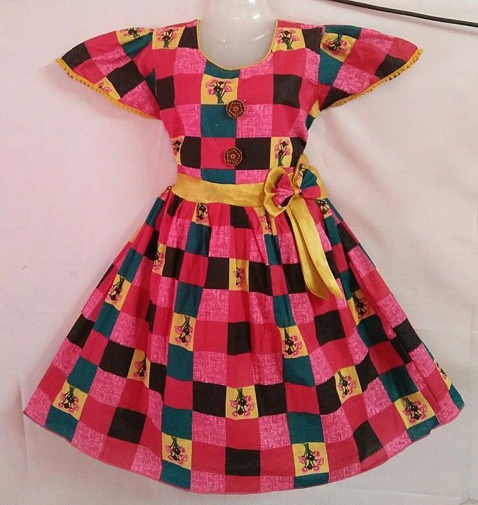 girls cotton frock , size :(20-30) uploaded by business on 8/23/2020
