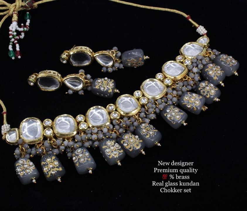 Kundan necklace uploaded by business on 7/19/2021